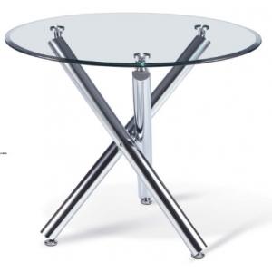 Modern round glass dining table furniture