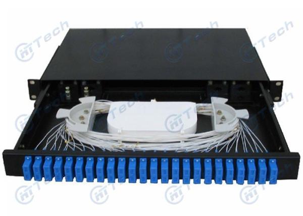 Draw Type Fiber Optic Patch Panel SC Duplex Dimension 430 × 300 × 1U MM