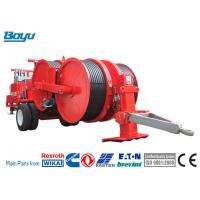 China Overhead Power Line Tension Stringing Equipment Max Continuous Tension 2×65kN Hydraulic Conductor Tensioner on sale