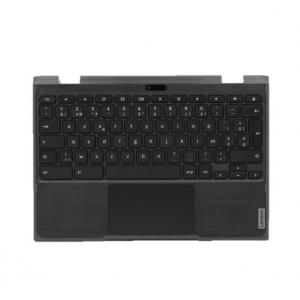 Lenovo 5CB0Y57801 Upper Case Cover with Keyboard, Belgian, No Backlight, ASM HC150 LOG UP ASSY BE B 81MC 5M GLKR