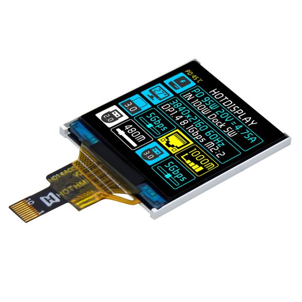 1.44 Inch TFT LCD Display | 128x128 Resolution SPI ST7735