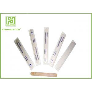 China Individually Wrapped Tongue Depressors Wooden Medical Sticks For Clinic supplier