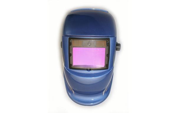 Automatic Adjustable Welding Helmet Blue Plastic With CE