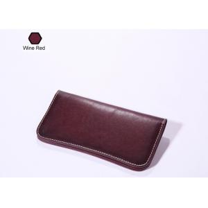 China Vintage Leather Wallets for Women Classical Long Leather Wallets for Men supplier