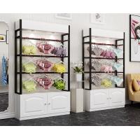 China Colorful Underwear Clothing Display Racks With Cabinet 1200*400*2000mm on sale