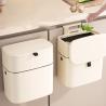 China Load-Bearing Strong Hanging Household Trash Can Kitchen Preferred Non-Punching Bent Wall Hanging Trash Can wholesale