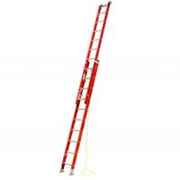 China 2 Sections Fiberglass Extension Ladder For Line Construction 1.9g/Cm3 Density on sale