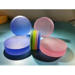 Customized Size Laser Color Sapphire Crystal For laser rods and color Watch Glass Case