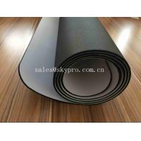 China 3mm Thick Black Body Trainning Exercise Fitness Workout Yoga Pilates Mat Exercise NBR Yoga Mats for Fitness on sale