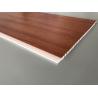 China Eco Friendly PVC Wood Plastic Laminate Panels Flat Shape 250 × 8mm × 5.95m wholesale