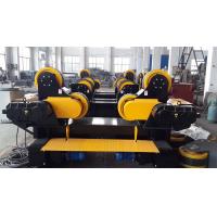 China Travelling Self Aligning Rotator Rubber Combine Steel Wheel Load Capacity 30T on sale