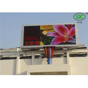 High Refresh Frequency Electronic Full Color P10 Programmable Outdoor LED Video Display Board