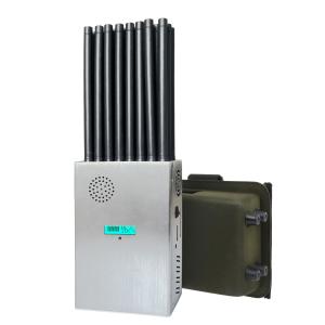 China New design 24 antennans portable signal jammer blocking WIFI 6E and mobile phone 2G, 3G, 4G, 5G, GPS, WIFI, UHF, VHF, RF,LOJACK signals With new longer 2.5dbi gain omni antennas wholesale