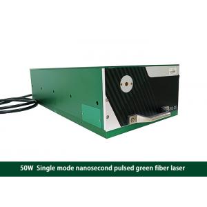 Single Mode Nanosecond Pulsed Laser Diode Green 50W Fiber Laser