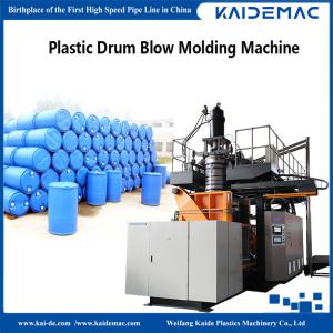 China Blue Chemical Barrel Extrusion Blow Molding Machine 200-250 Liters Capacity supplier