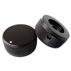China Solid Aluminum Electronic Accessory Potentiometer Knob Volume Control Knob wholesale
