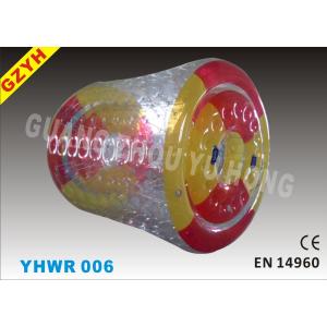 China 0.9mm Colorful PVC Custom Inflatable Water Roller / Pool Walker Roller Ball YHWR 006 wholesale