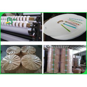 China Eco - friendly and Compostable Width 13mm 27MM 33MM Food Grade Kraft Paper Roll supplier