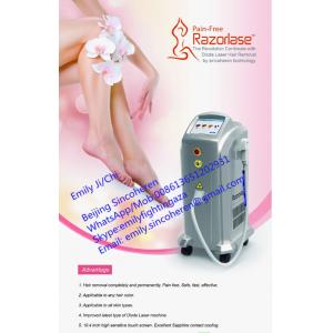 China 810nm hair removal laser diode light sheer laser hair removal system painless hair removal supplier