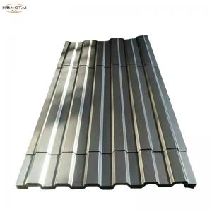 China AiSi ASTM BS Corrugated GI Steel Plate Zinc Coating 80g/M2 supplier