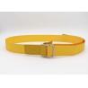 3.6CM Polyster Custom Webbing Belts , Quick Dry Nickel Buckle Boys Web Belt
