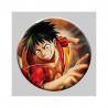 China Flip Badge One Piece 3D Lenticular Pin With Luffy Zoro Anime wholesale