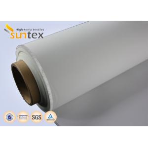 China Heat And Cold Resistant PU Coated Fiberglass Fabric 0.4mm For Air Distribution Ducts M0 supplier