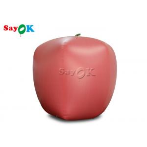 2m Giant Red Fruit Inflatable Apple Balloon Model For Rental Business