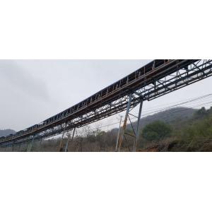 Automatic Moving Inclined Aggregate Conveyor Belt Long Distance Mining Ore Sand