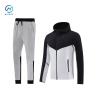 China Set de chaqueta de pista de fútbol - Poliéster de rendimiento con logotipo personalizado wholesale