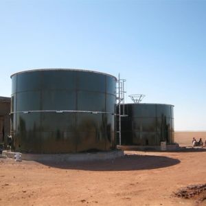 China 50Sqm To 10000Sqm Enamel Coated Biogas Storage Tank As Fermenter Anti Corrosion wholesale