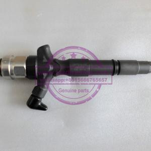 China DENSO Genuine Common rail injector 295050-0810 for TOYOTA 2KD-FTV 23670-0L110, 23670-09380 supplier