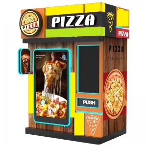Fast Food Intelligent touch screen vending machine equipment pizza manual vending machine