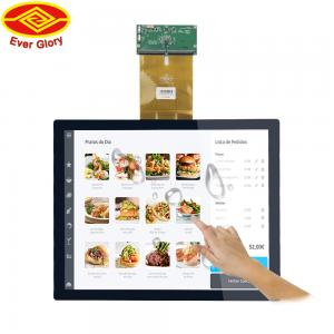 China Explosion Proof Glass Multi Touch Screen Panel 17'' Waterproof For Outdoor supplier