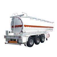 China Carbon Steel Sulfuric Acid Tanker Trailers For Sale 3 Axles 21cbm 21000liters on sale