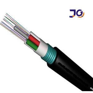 China Steel Tape GYTS G652D Multi Core Fiber Optic Cable supplier