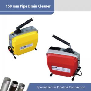 China 150 MM Sectional Electric Drain Cleaner / Electric Pipe Cleaning Machine supplier