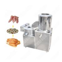 China High Performance Potato Peeler And Slicer / Taro Peeler And Chipper / Potato Peeling And Slicing Machine on sale
