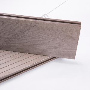 Temperature-Resistant 3D Deep Embossed Composite Wpc Decking with T G Installation Type