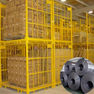 ISO Galvanised 100mm Feet 6.4mm Metal Folding Container