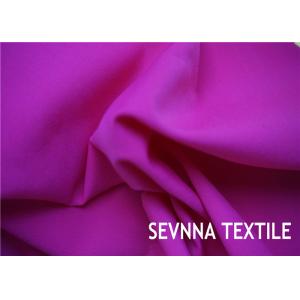 Solid Plain Colors Nylon Elastane Fabric , 152cm Width Nylon Fabric For Bags
