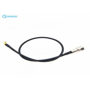 Right Angle Coaxial Cable Assemblies , MMCX To FME RF Coaxial Aerial Cable