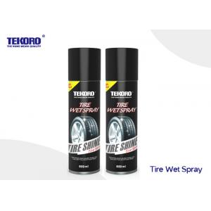 Tire Wet Spray / Car Care Spray For Revealing High Level Deep Black Shine
