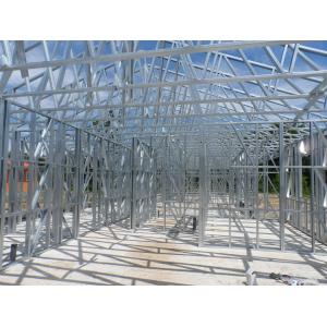 China Light Gauge Steel Frame Prefab Metal Buildings Bungalow House Multi Family Home supplier