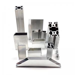 China OEM Extruded Aluminum Profile Industrial custom furniture hardware 5000mm supplier