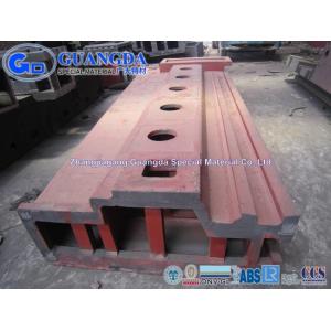 Large Rolling Mill Housing Casting Part Bed Casting Heavy Or Large Castings QT500-7, QT600
