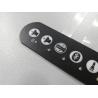 Embossed Tactile Push Button Membrane Switch Panel With Silk Screen Printing