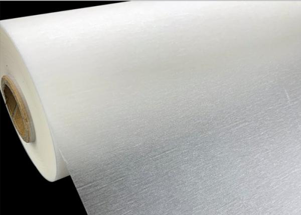Wiredrawing Textile Embossed Thermal Lamination Film With Luxury Visual For Packing Box