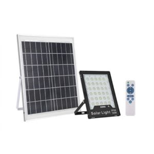China 100W 200W 300W Solar Power RGB LED Light With Remote Control on sale