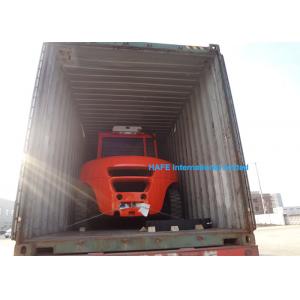 China Compact Size Warehouse Forklift , All Terrain Forklift With Isuzu C240PKJ-30 Engine supplier